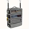 Large capacity foldable multifunctional clothing storage bag, wardrobe hanging clothing storage bag, multi-layer storage 6