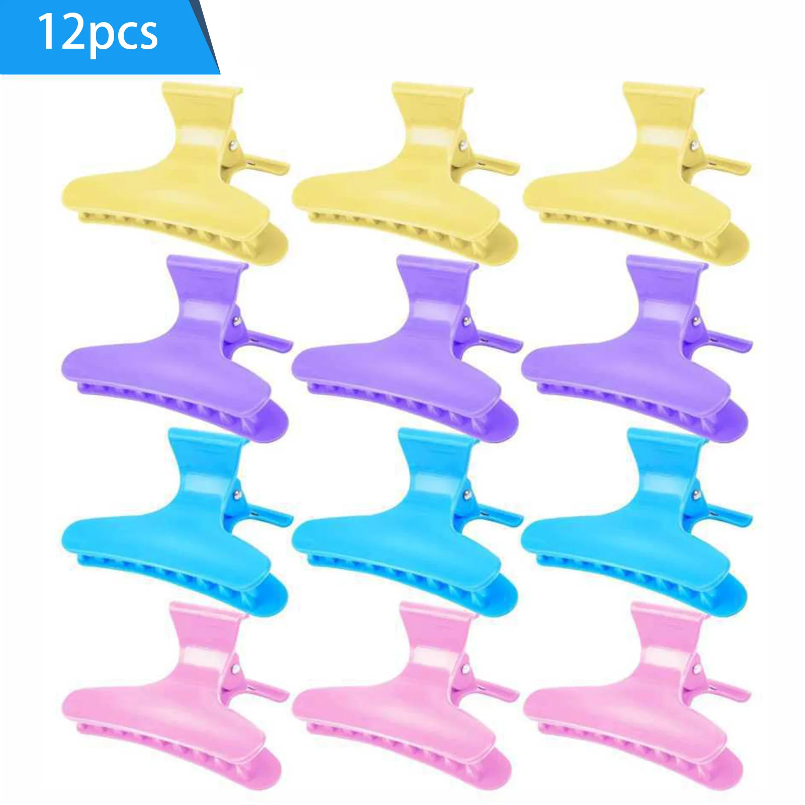 Volumizing Hair Styling Clips for Sectioning and Coloring