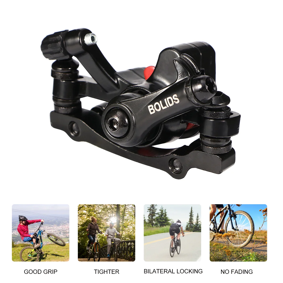

1pc Mountain Road Bike Disc Brakes Aluminum Alloy Outdoor Bike Cycling Brake
