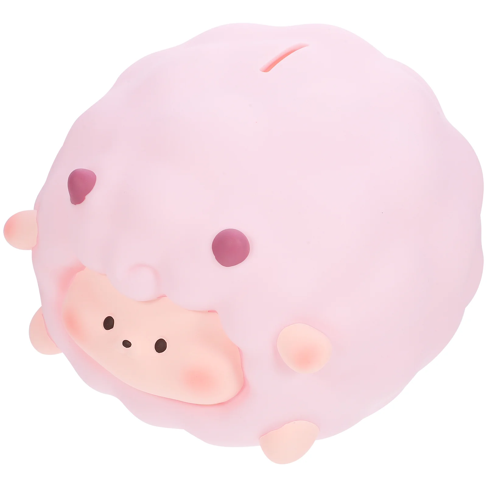 

Sheep Piggy Bank Money Container for Cash Saving Decorative Coin Medium Savings Box Anti-fall Jar Birthday Vinyl Lovely