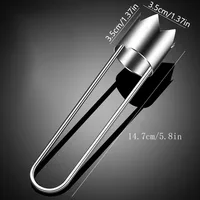 Extracteur de noyau Portable en acier inoxydable, extracteur de noyau de fruits et légumes, outils de cuisine pour éplucher les piments, les Melons 6