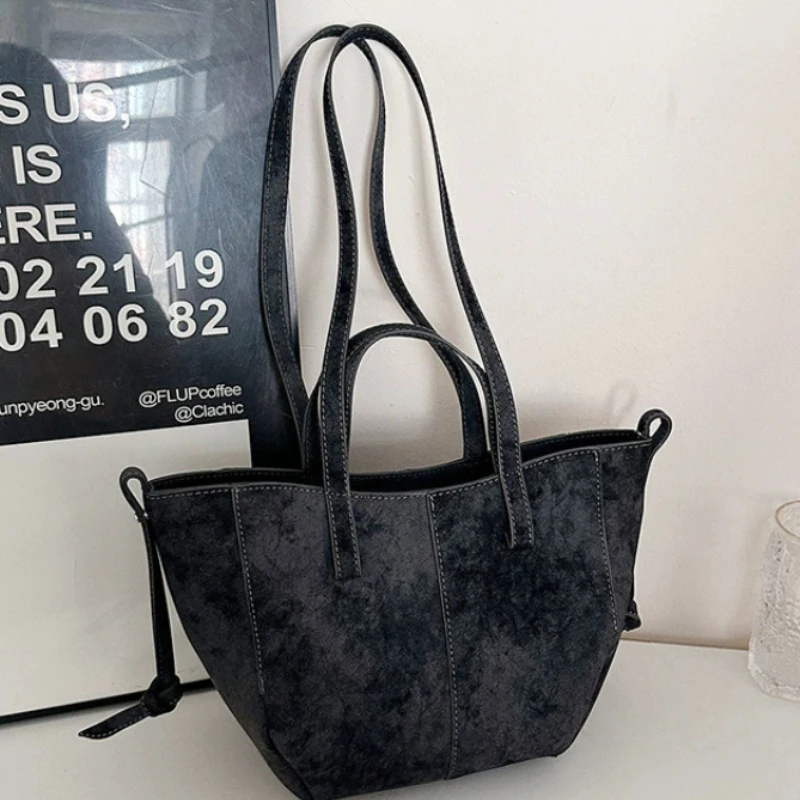 2025 Luxury Designer Crossbody Tote Small PU Leather Shoulder Bag for Women Female Brand Retro New Handbags and Purses Tote Bag 3
