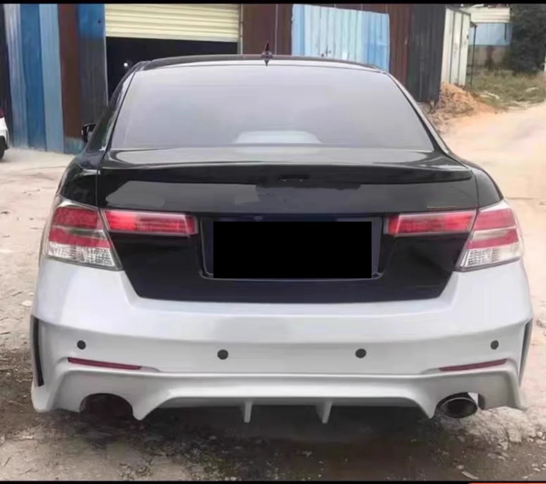 Front Rear Bumper Side Skirt for Honda Accord 8.5th 08-13 US version Modified ABS Material Body Kit Auto Parts