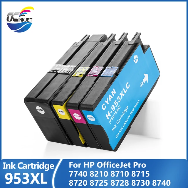 Compatible Ink Cartridge 953 953XL for HP 953 Pro 7720 7740 8210 8218 8710  8715 8718 8719 8720 8725 8728 8730 8740 Printer - AliExpress