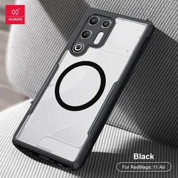 Xundd Airbag Anti - Drop Acrylic & TPU Phone Case with Camera Protection for ZTE nubia RedMagic 11 Air (Magnetic Ring Case)