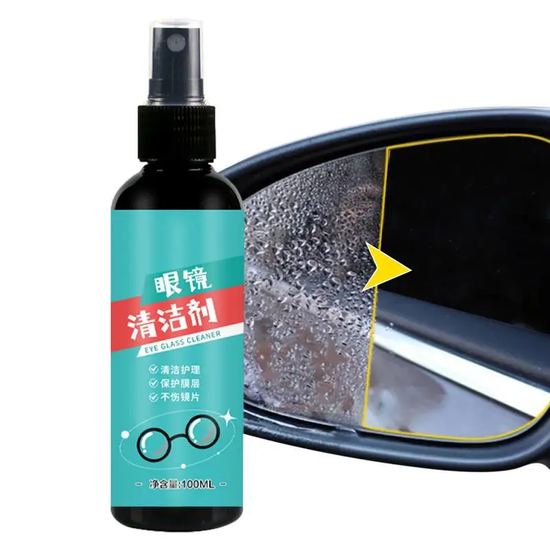 

Eye Glass Cleaners Spray 100ml Stain Cleaning Spray Goggles Dust Remover Cleaner Lens Cleaning Supplies Anti-fogging Spray For