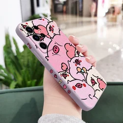 Adorable Love Pig Phone Case - Cute Design Protective Cover for Galaxy Note 20 Ultra (Light Purple)