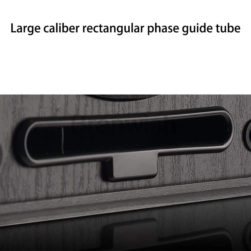 6.5 Inch 100W*2 Subwoofer Power Speaker Passive Bookshelf Speaker Two-Way Surround Sound Desktop HiFi Sound Box
