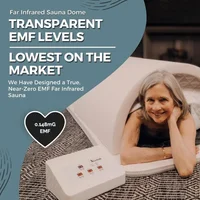 Far Infrared Sauna Dome | Zero EMFs, ELFs & VOCs | 10 Minute Preheat, 1200W, Portable Dry Sauna Home Sauna 2