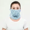 New Breathable Anti-UV Lace Sunscreen Mask Hanging Ear Scarves Mask Face Cover Scarf Cycling Scarf Face Veil Anti-sun Mask 4