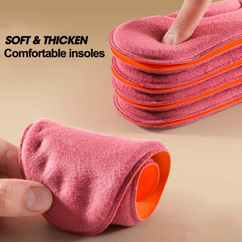Thermal Insoles Feet Massage Memory Foam Insoles Winter Warm Soft Self-heated Thicken Sport Shoes Insole Pad for Outdoor Warmer shoe insoles orthopedic insoles heated shoe insoles