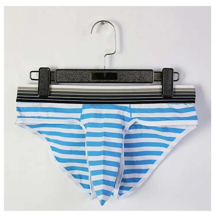 Men's Underwear Separation Boxer Sexy Stripes Men's Cotton Briefs Men Trunk Underwear Mens Underwear Wholesale Pee Boxers Pack