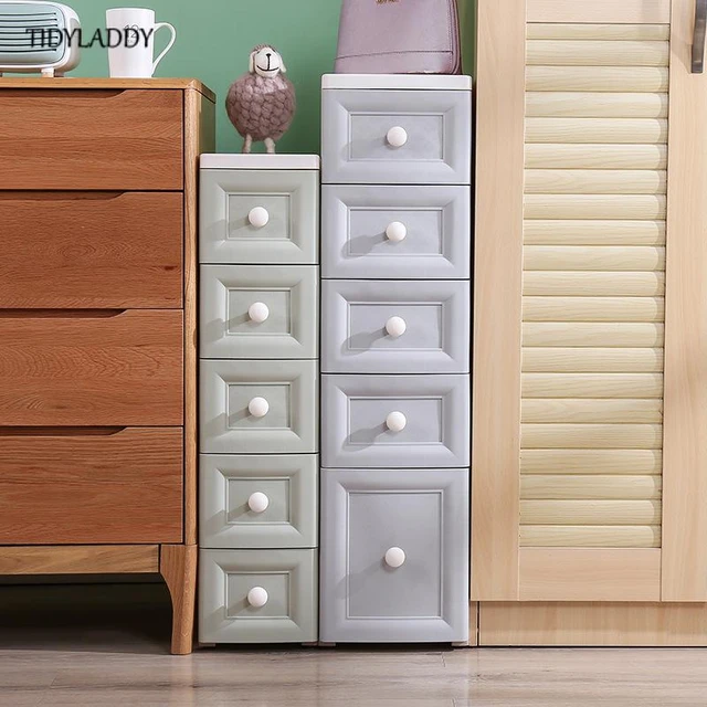 Kitchen Floor Standing Ultra-narrow Storage Shelve Floor Standing Pull-out  Drawer Cabinet With Wheels Gap Organizers Furniture - AliExpress