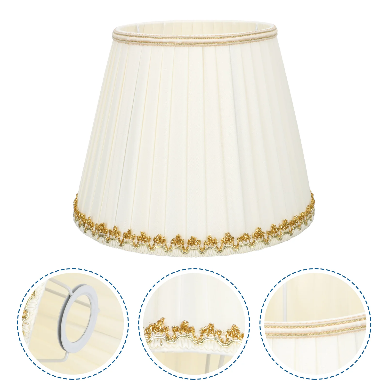 

Wall Retro Retro Office Decor E27 Socket Indoor Light Cloth Table Retro Retro Office Decor Lampshade