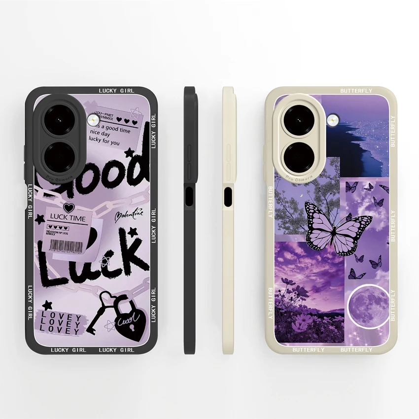 Adorable Kitten Lightweight Liquid Silicone Phone Cover - Full Protection & Soft Shell