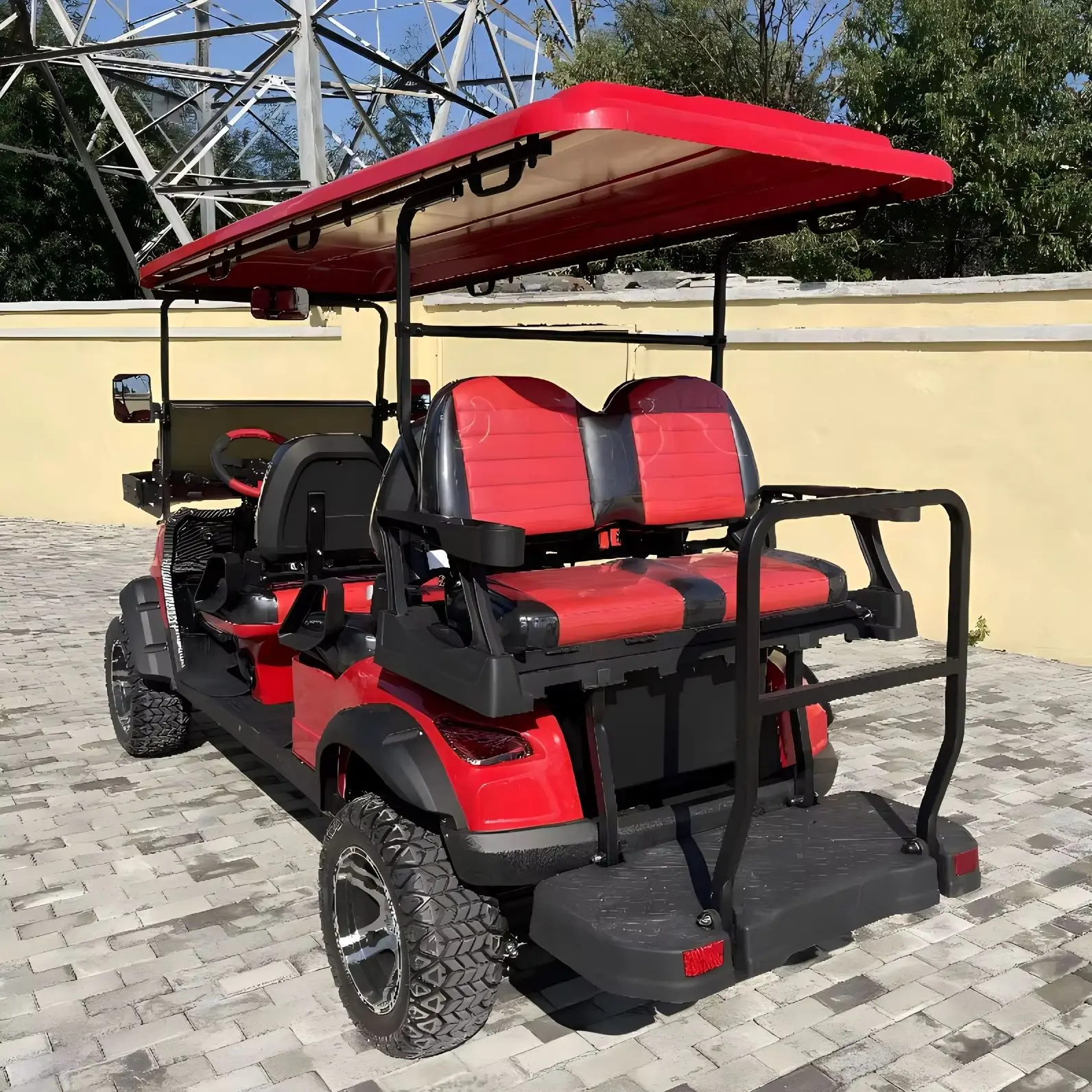 Club Golf Car China Manufacture Golf Cart 4 Seat Sightseeing Scooter Electric Car DOT/all terrain vehicle