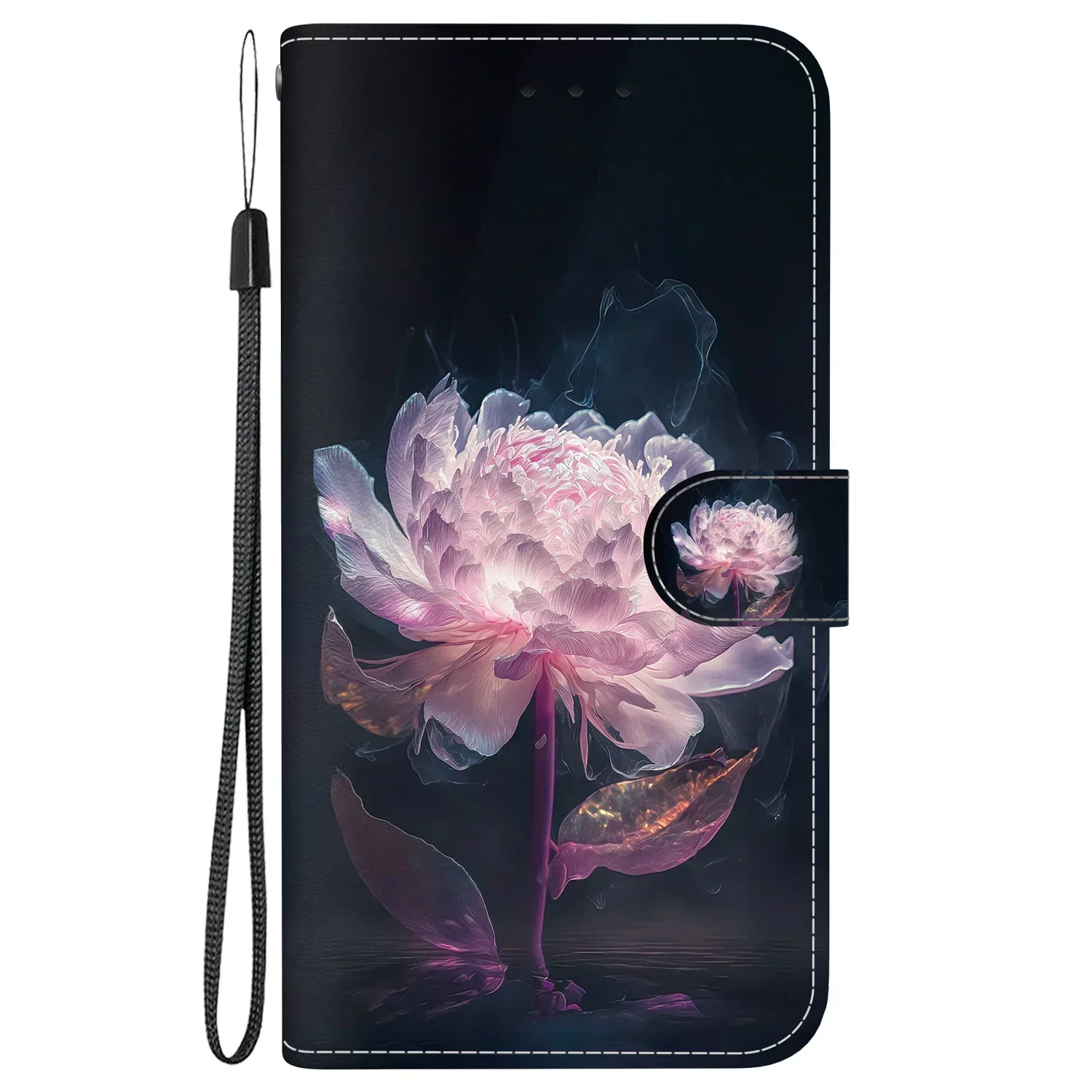 Sunjolly Artistic Flip Wallet Phone Case Cover