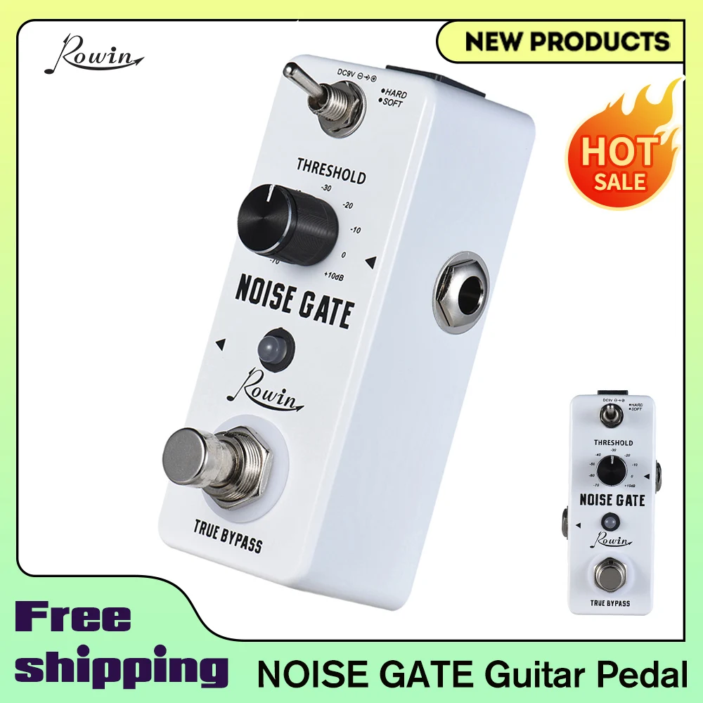Rowin LEF319 Noise Gate Guitar Pedal Guitar Effect Pedals Noise