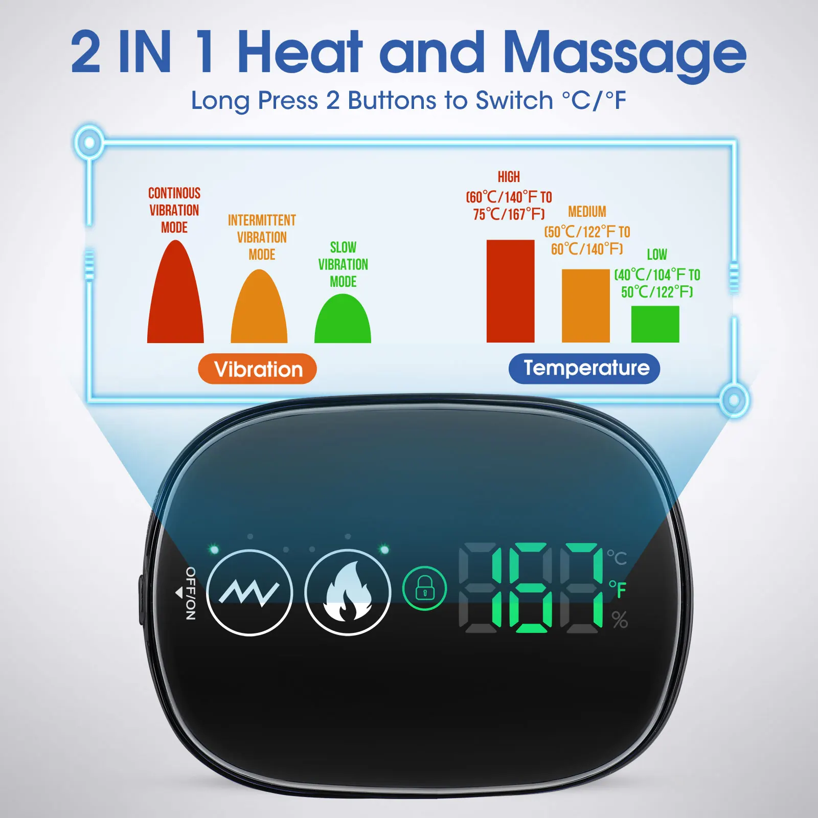 Electric Heating Pad for Shoulder Fatigue Relief Massager Left and Right Shoulder Heating Belt Wrap Brace Warming Gifts 3