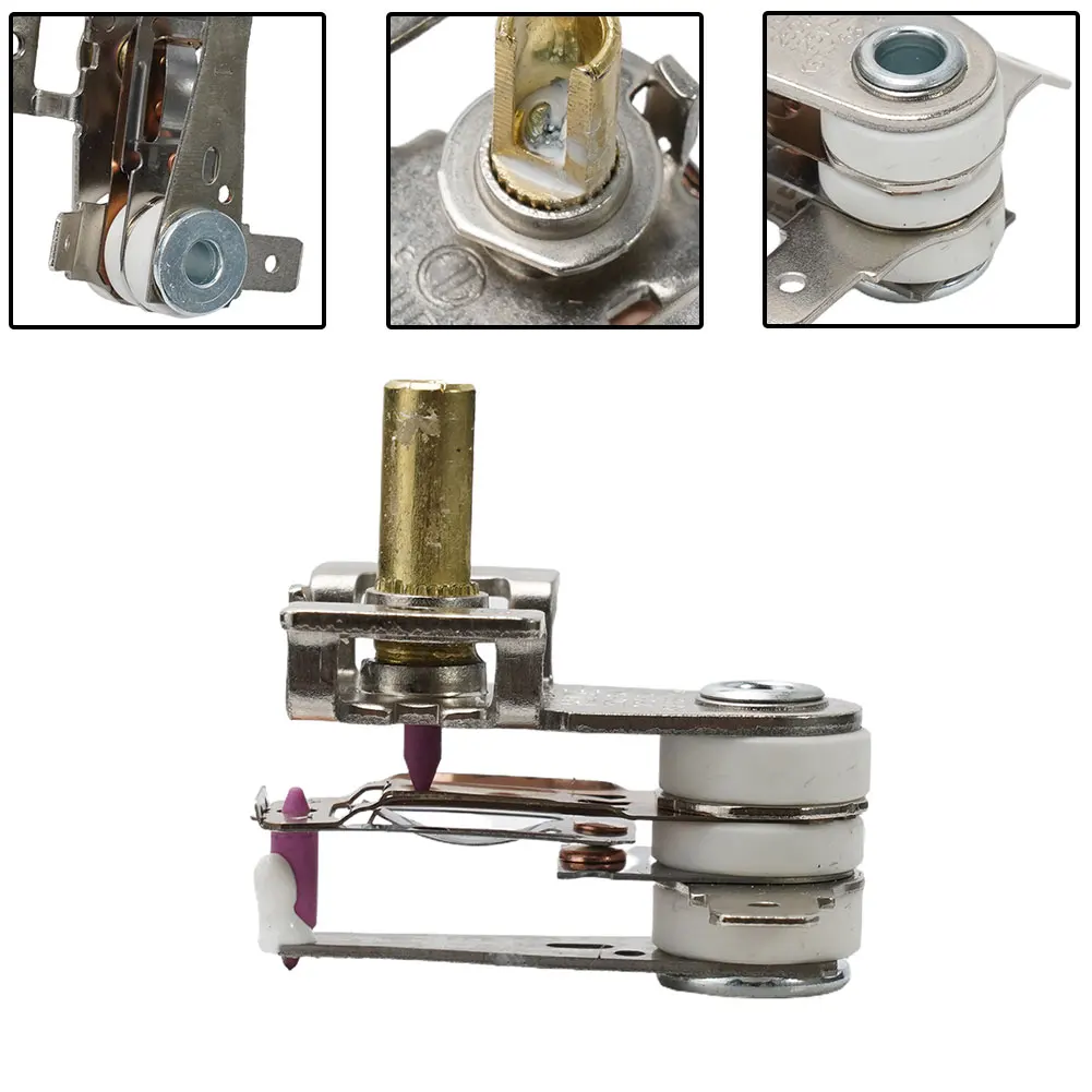 Bimetall-Thermostat KDT-200 – Einstellbar 90°C, 16A / 250V AC, Für Heizungen, Bügeleisen, Reiskocher & Co.