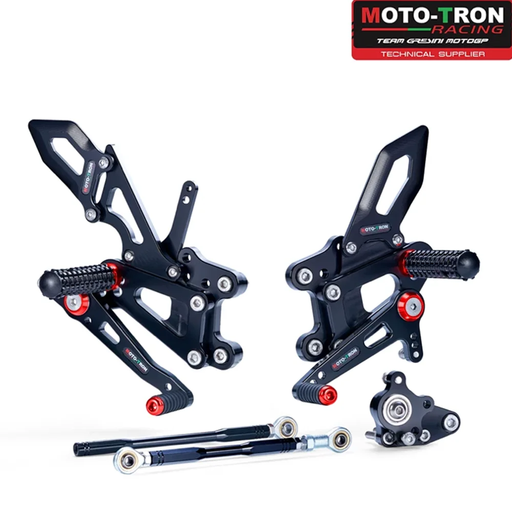 모토트론 오토바이 CNC 조절식 리어셋 풋레스트 (혼다 CBR600RR 2007-2024 용)-Freehip.co.kr