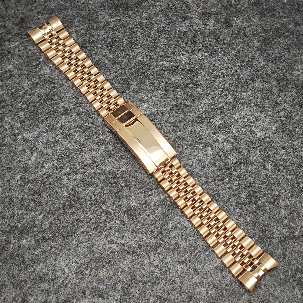 Bracelet De Montre Vintage En Acier Inoxydable 20 Mm - Marque Novaflex - Neuf Sans étiquette