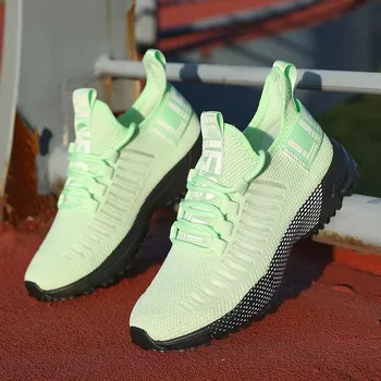 أحذية اللياقة البدنية للرجال صيف جديد تنفس الراحة شبكة اللياقة البدنية التدريب أحذية رياضية الشارع العصرية موضة أحذية الجري على الطرق
