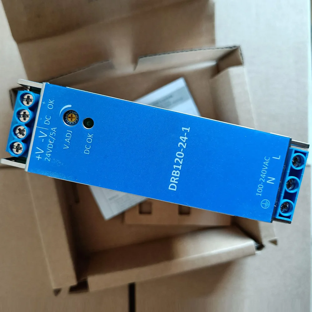 DRB120-24-1 120W Max Switching Power Supply 24V/5A 2 DRB120 24 1 120W Max Switching Power Supply 24V 5A