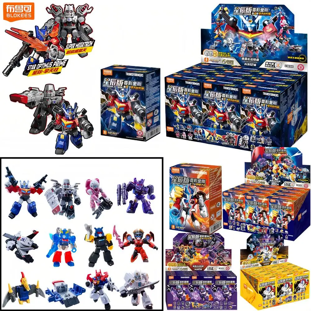 NEUE Blokees Transformers Version 8 Megatron Optimus Primal Lio Convoy Black Lio Convoy Bausteine Actionfiguren Spielzeug Geschenk