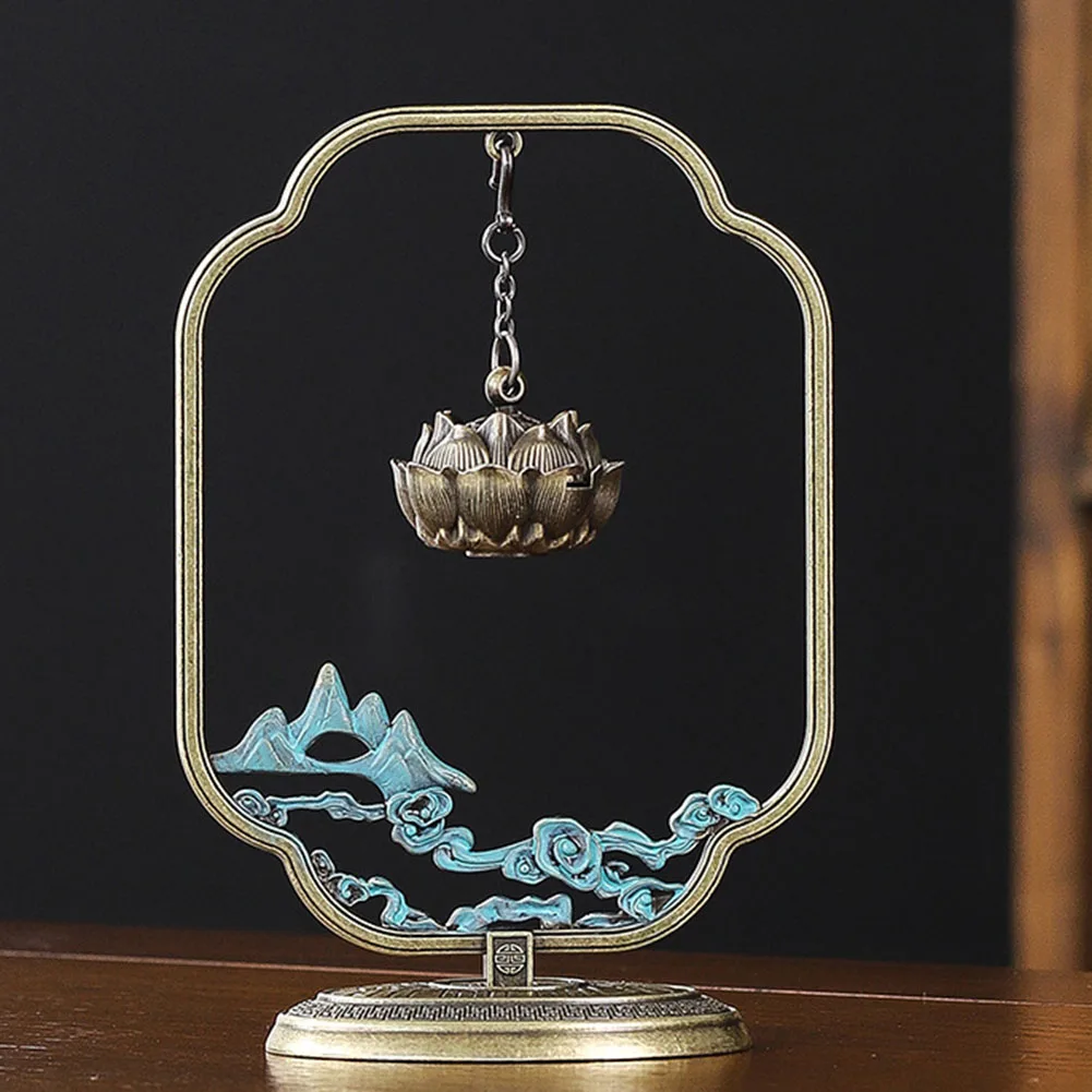 

26 Creative Hanging Incense Burner Peaceful and Relaxing Ambiance Auspicious Clouds Tray Exquisite Craftsmanship