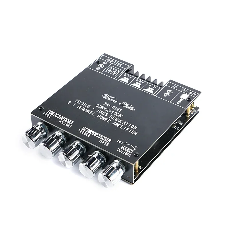 Audio High and Low Tone Super Heavy Subwoofer High Power 2.1 Channel Bluetooth Digital Power Amplifier Module