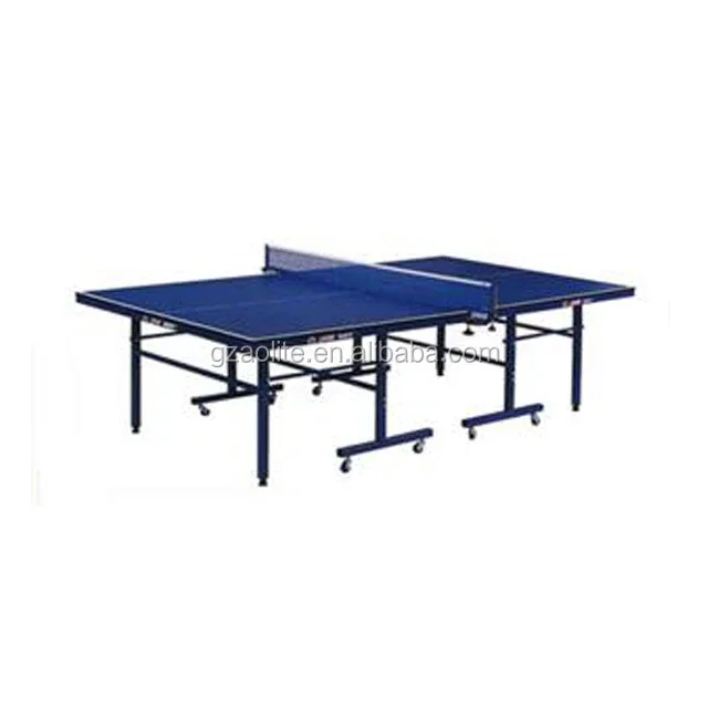 Movable Indoor Table Tennis Table Foldable Exercise Equipment Main Material MDF for Outdoor Sports Ping Pong Pingpong