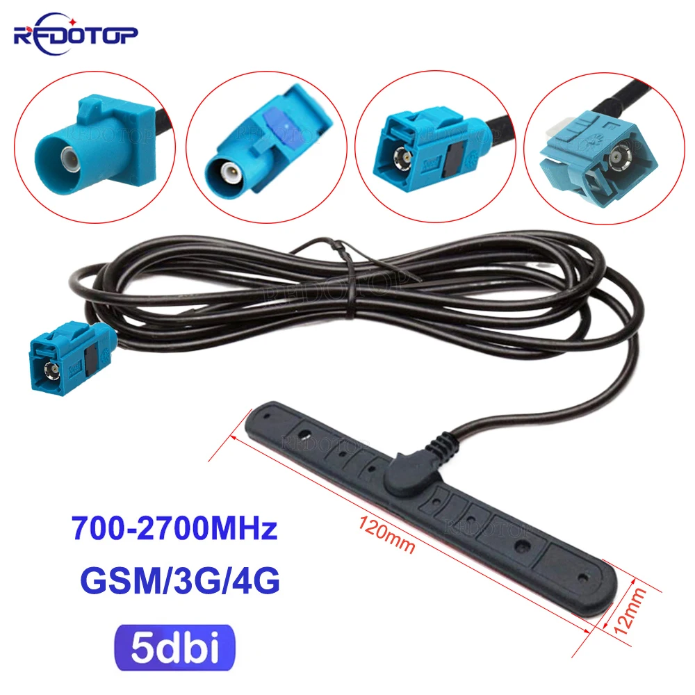 UniversalFakraZMale/ZFemaleConnectorTTypeGSM3G4GAntenna700-2700MHz5dbiAntennaExtensionCableforModemRouter-AliExpress13