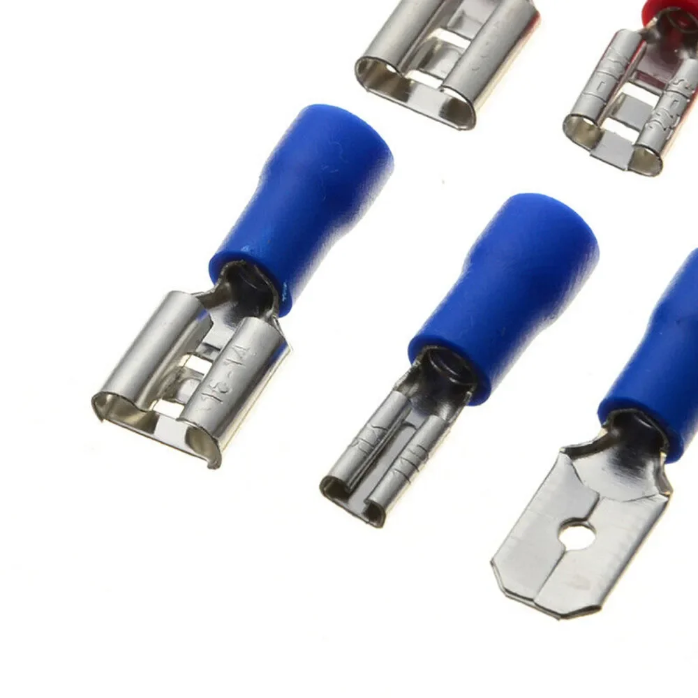 Versatile 280PCS Assorted Crimp Spade Terminal Insulated Connector Kit Set Ideal for Electrical Wiring Projects