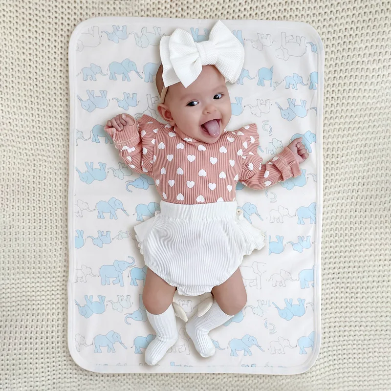 Baby Diaper Pad Cotton Infant Skin Moisture Absorption Multi-functional Mattress Newborn Washable Warm Bedding Care Cushion