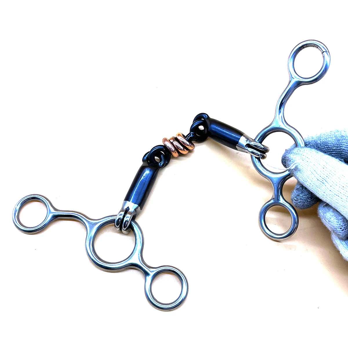 Stainless Steel Horse Mouth Ring Loose Ring Outdoor Horse Equipement ﻿ 2