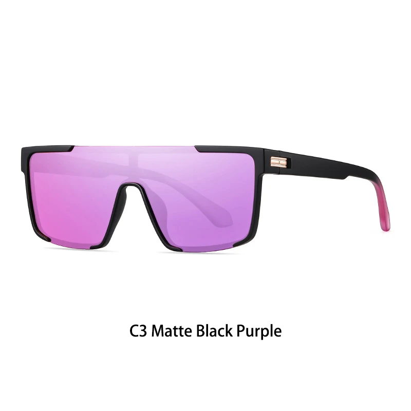 Flat Top Square Sunglasses For Men And Women Uv400 Protection_voghion.com