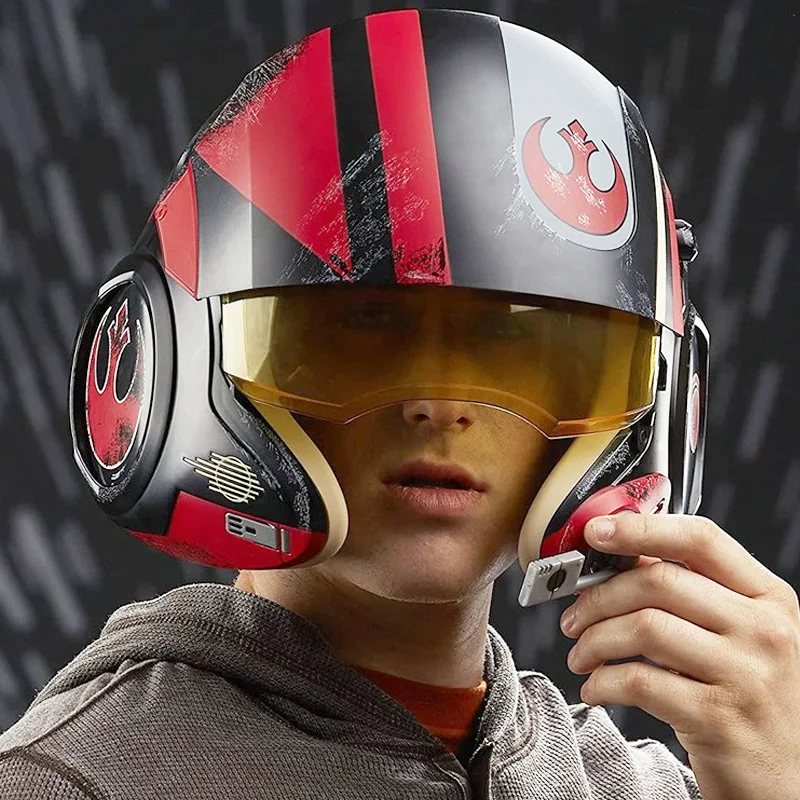 Star Wars C1441 The Black Series Poe Dameron Electronic X-Wing Helmet for sale online 