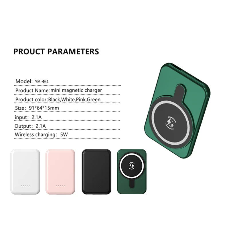 Magnético sem Fio Carregador de Bateria Externa sem Fio Power Bank 10000mah Portátil Powerbank para Iphone 13 12 Pro Max 12mini 20w 21 Computers & Electronics