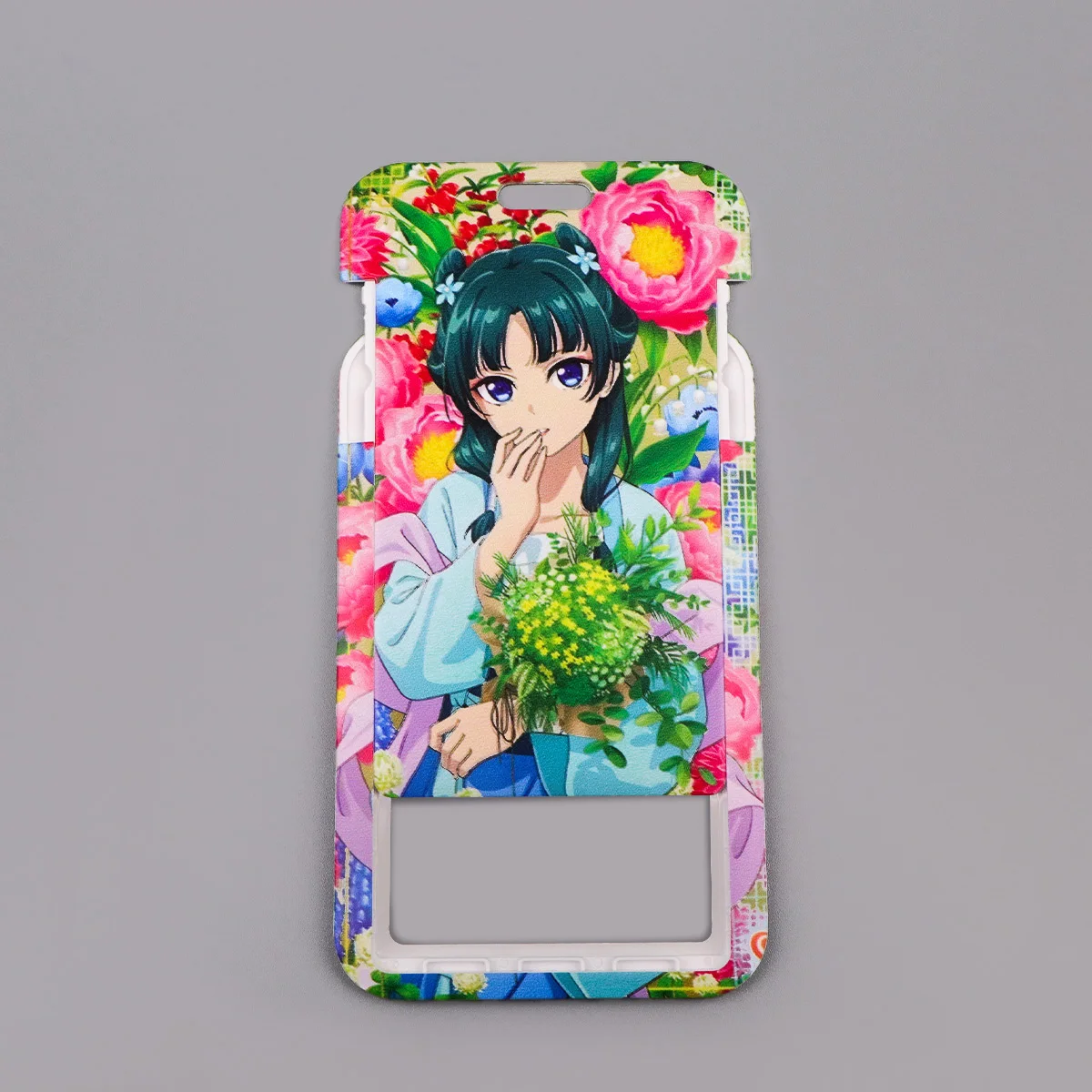 Manga Anime Ausweishalter Lanyards Mädchen Türkartenetui Hängendes Seil Umhängeband Schlüsselanhänger Visitenkarten Geschenk – Detail 9