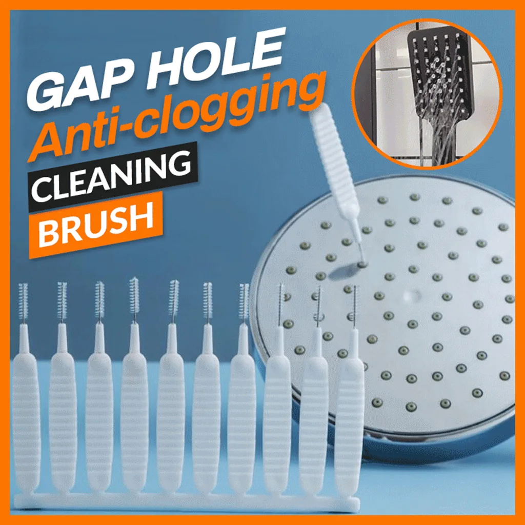 20Pcs Shower Head Cleaning Brush - Small Hole Cleaner,Multifunctional Gap  Hole Anti-Clogging Cleaning Brush, Reusable Bottle Tube Brushes,Nylon  Bottle Pipe Cleaner,Cell Phone Hole Brush 