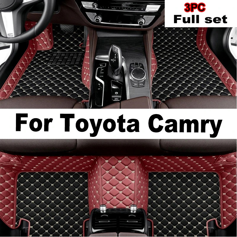 

Car Mats For Toyota Camry Daihatsu Altis XV30 2002~2006 Durable Carpet Rugs Leather Floor Mat Anti Dirt Pad Car Accessories 2003