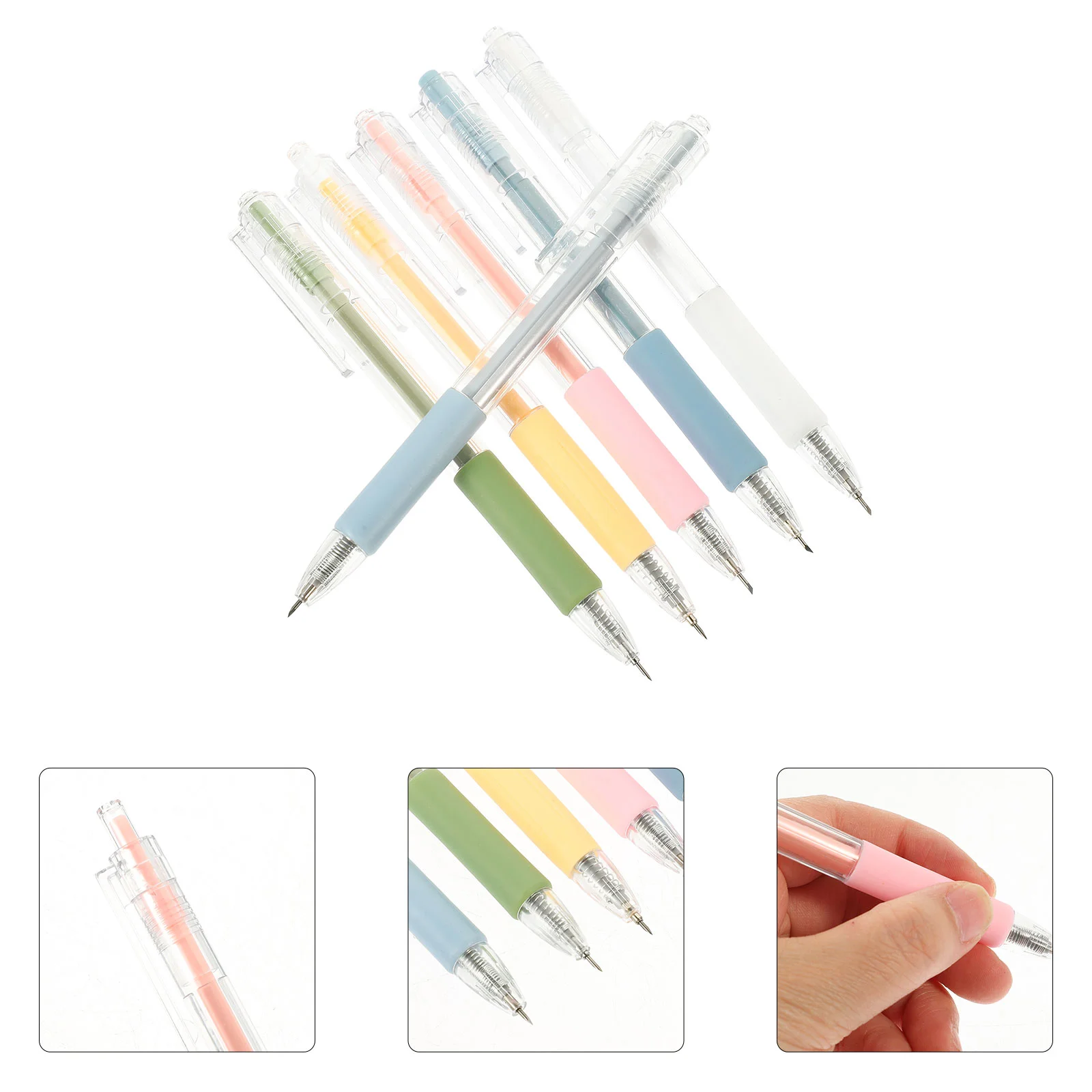 

6 Pcs Multi-functional Cut Pen Stickers for Kids Pressing Style Craft Adults Child
