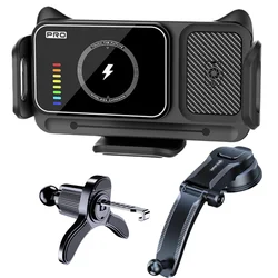 Universal Car Phone Holder Charging Stand with 360° Rotation (Sucker Edition)