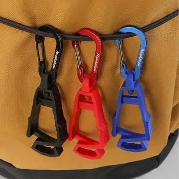 1Pc Outdoor Glove Clip Multi-purpose Anti-drop Hook Work Gloves Holder Clip Keys Safety Clamp Camping Tools