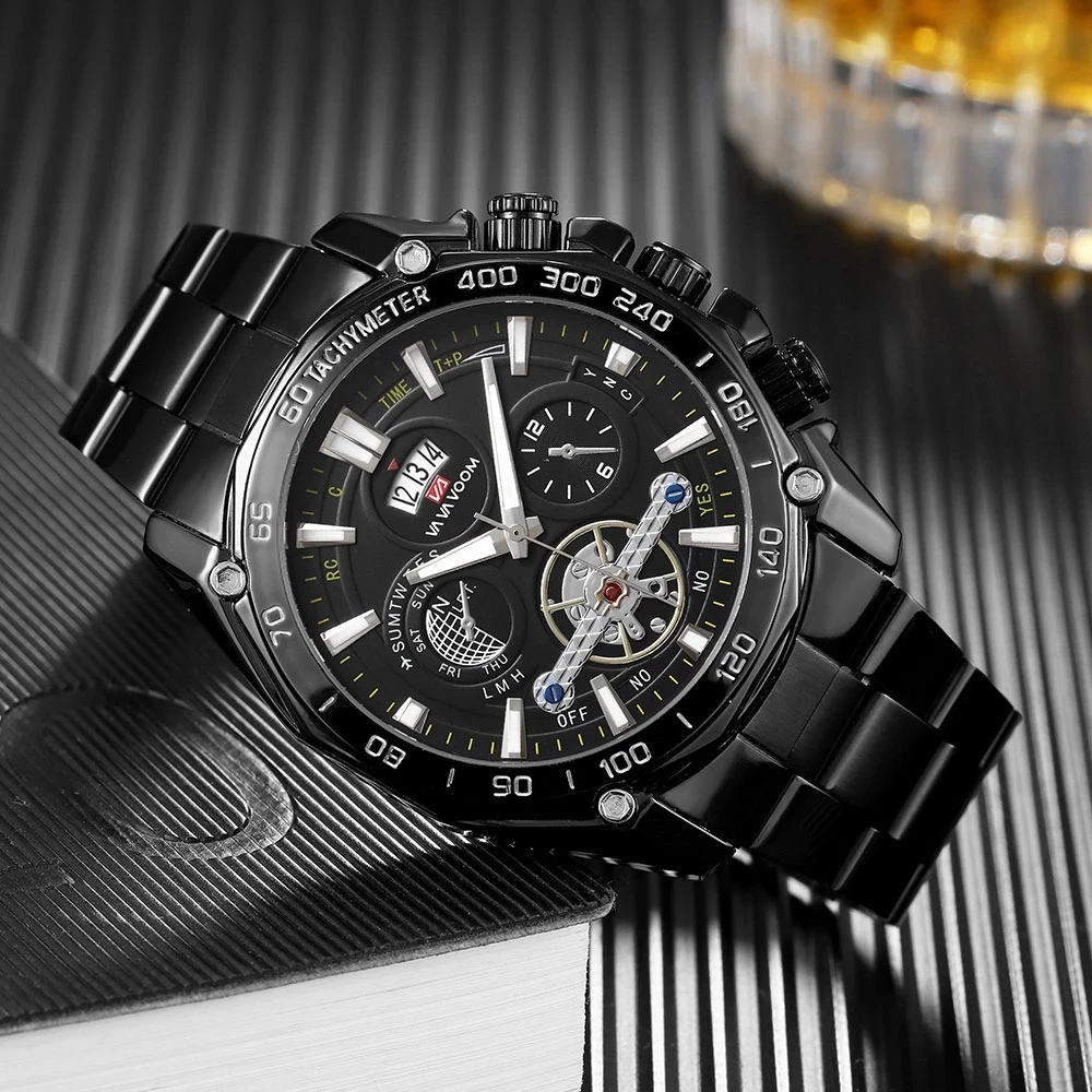 Relogio Masculino Fashion Best Brand Luxury Watch 2023 Top New Casual Military Quartz Movement Waterproof Men's Wristwatches