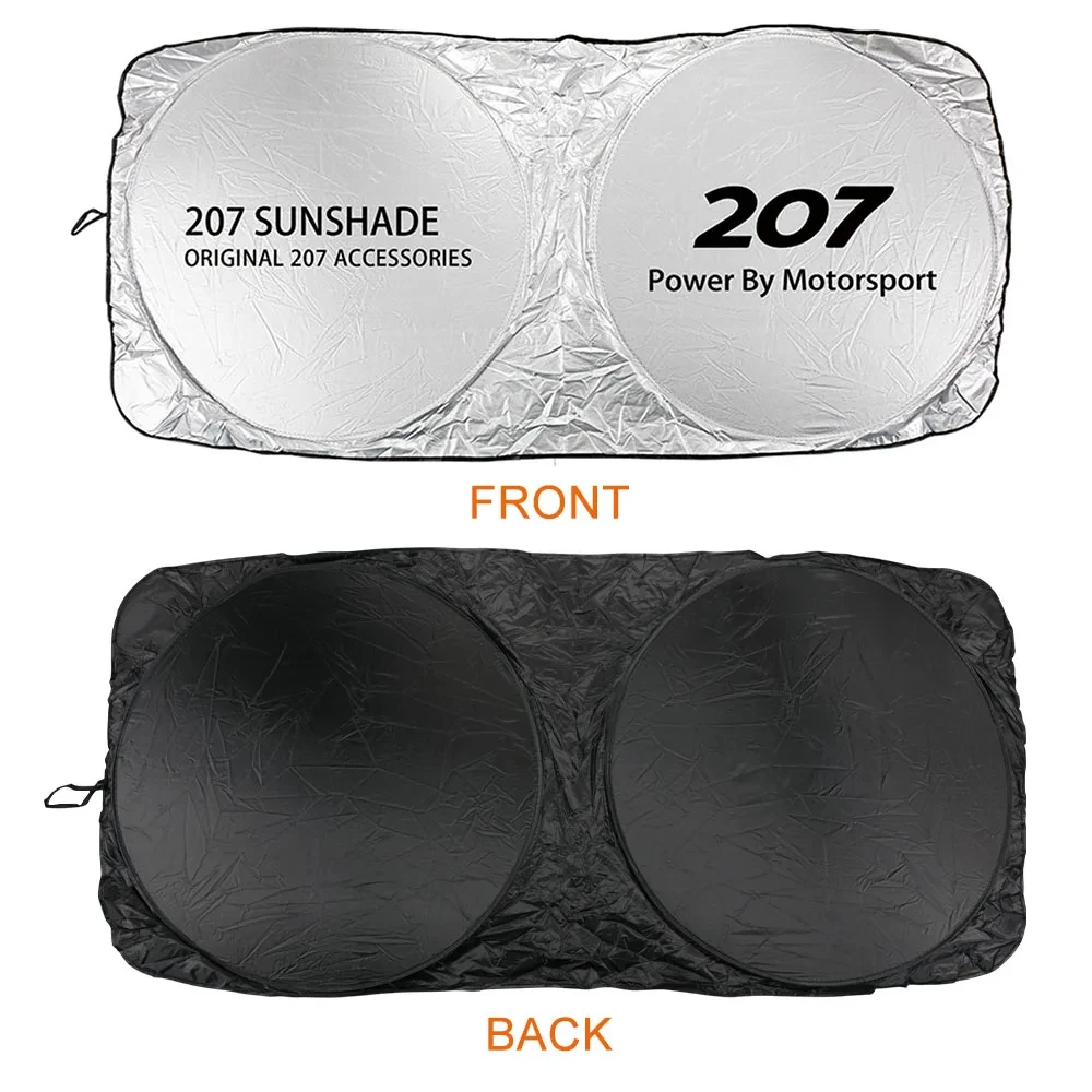 Car Windshield Sunshade Apply for Peugeot 308 206 207 208 107 108 306 307 407 408 508 2008 5008 RCZ Auto Accessories Suncover