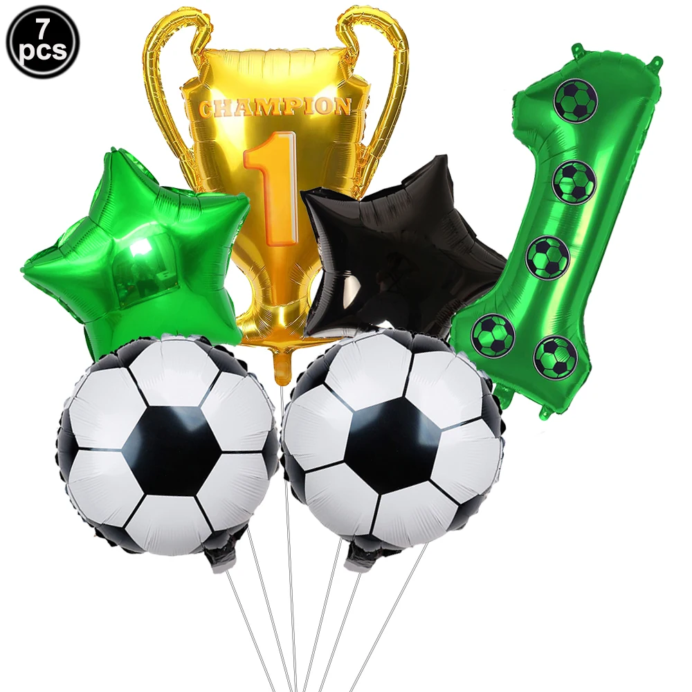 Soccer Balloons 8th Birthday Decor for Boys Soccer Birthday Party Supplies Football Party Balloon Soccer Sports Theme Party