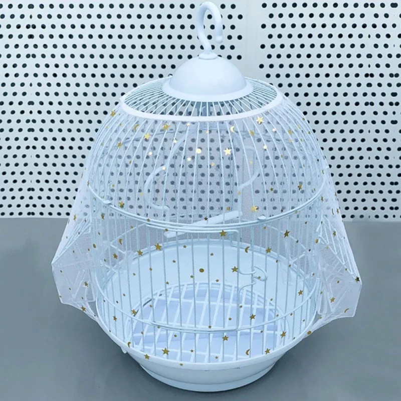 Title 17, Easy Cleaning Bird Cage Covers Mesh Seed Catche...