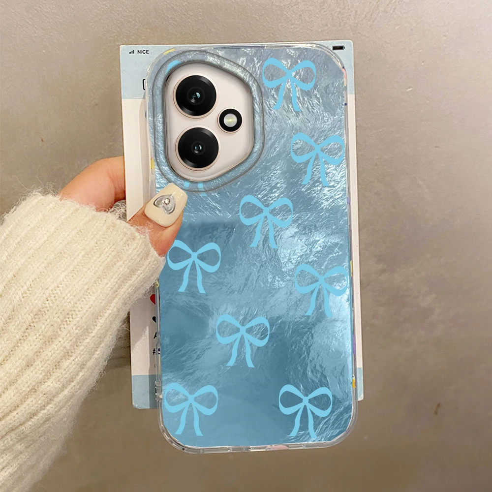 Chic Circular Dots Bowknot Phone Case Cover